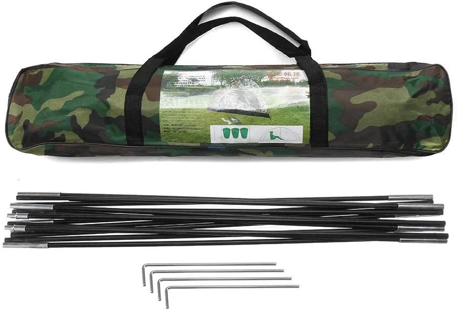 1-4 Person Camping Tent 210T Oxford Cloth Outdoot Tent Ultraviolet-Proof Sunshade