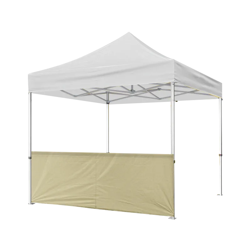 10' x 10' Yellow Canopy Half Walls