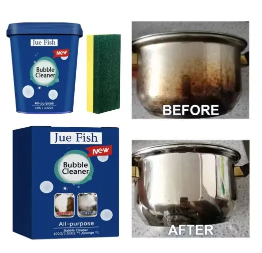 100ml Stainless Steel Rust Removal Cleaning Cream Kitchenware Stain Dirt Cleaner Washing Pot Bottom Scale Pan
