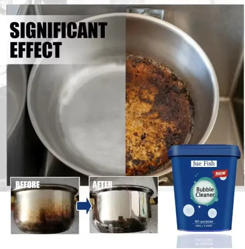 100ml Stainless Steel Rust Removal Cleaning Cream Kitchenware Stain Dirt Cleaner Washing Pot Bottom Scale Pan