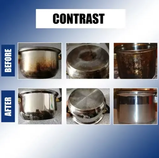 100ml Stainless Steel Rust Removal Cleaning Cream Kitchenware Stain Dirt Cleaner Washing Pot Bottom Scale Pan