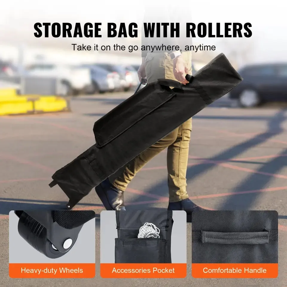 10x20 FT Pop up CanopyRemovable Sidewalls, Instant Canopies Portable Gazebo &amp; Wheeled Bag, UV Resistant Waterproof,