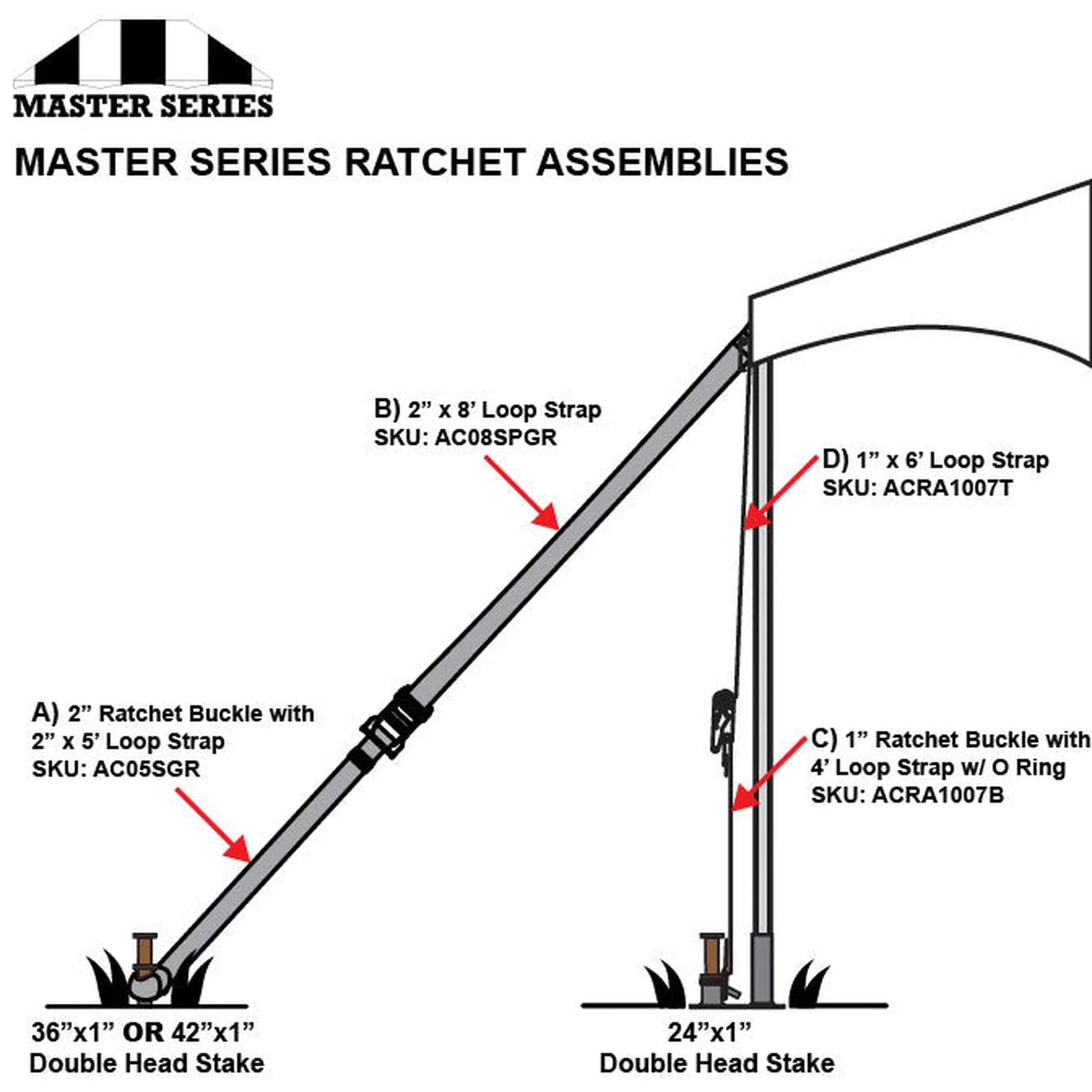 10x70 Master Series Frame Tent