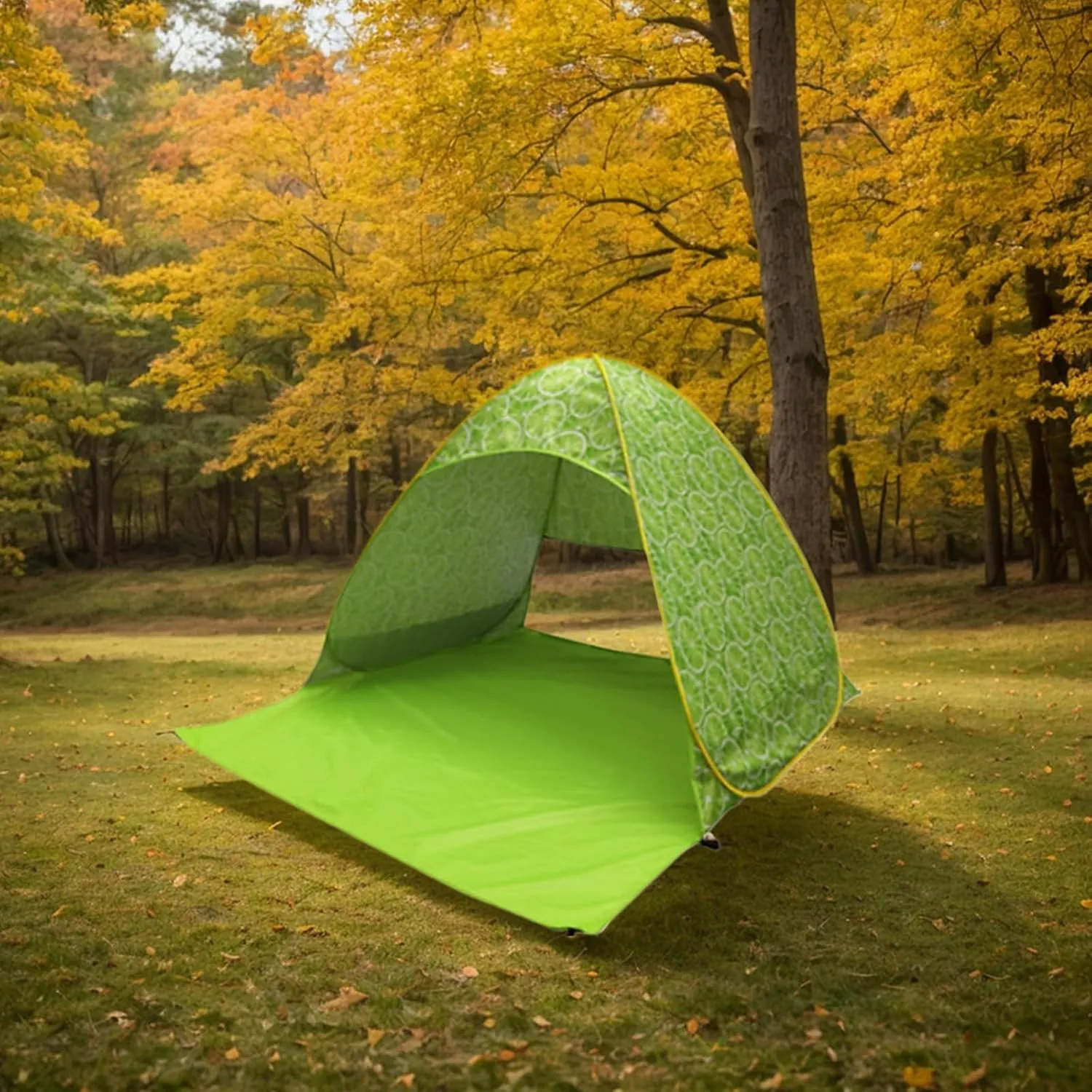 2-3 Persons Beach Tent Outdoor Automatic Quick Open Camping Tent Outdoor Quick Setup Tent with Carring Bag Easy to Use