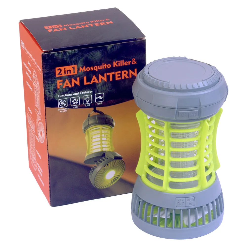 2 in 1 Mosquito killer & Fan Lantern