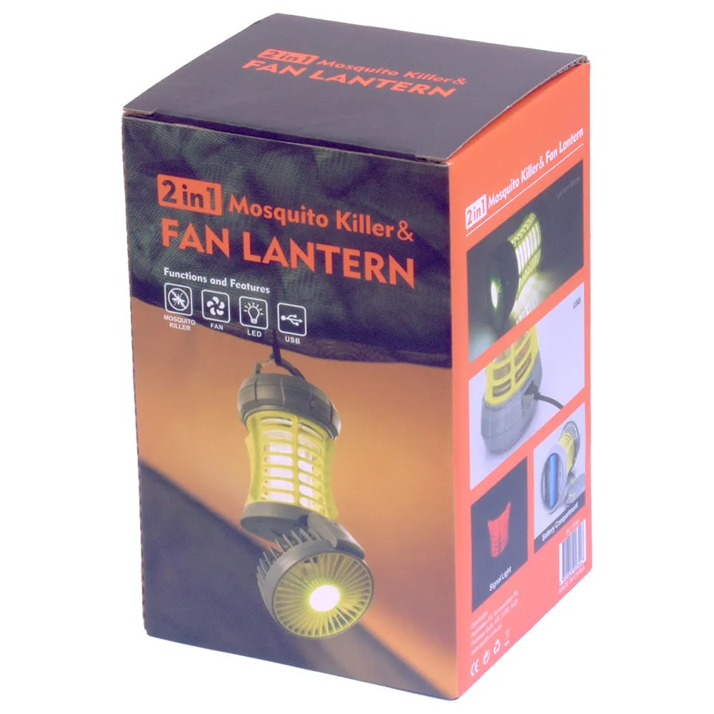 2 in 1 Mosquito killer & Fan Lantern