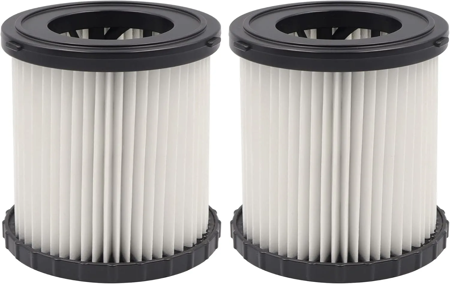 2 Packs of DCV5801H Wet or Dry Vacuum Hepa Replacement Filter, Suitable for dowalt DCV580 and DCV581H, Washable and Reusable