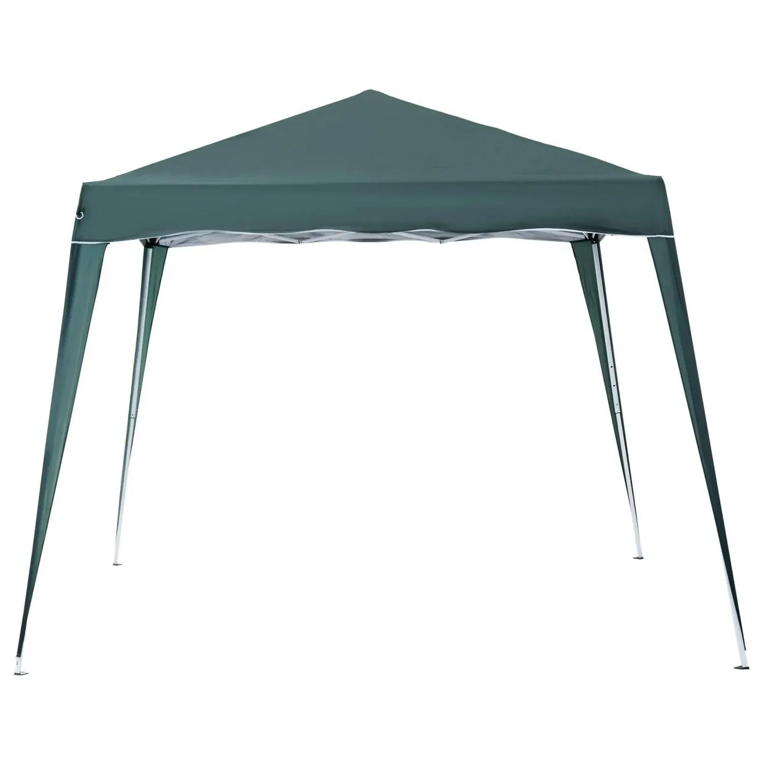 2.5 Party Slant X Instant 2.5 M Gazebo Patio, Garden, Event With 3 Green Height Outsunny For Base/ Pop Up Leg Bag, Adjustable Flat-rate discount Carry Tent Today only Shelter Top 3