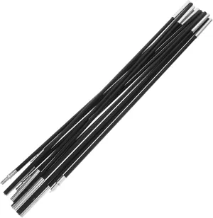 2pcs Fiberglass Tent Poles Replacement Kit for Single Tent 6 Sections/pcs