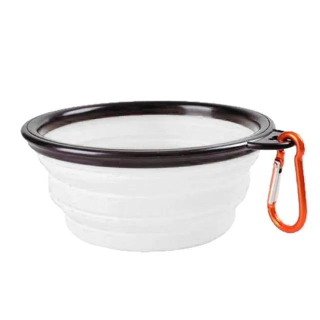 3-in-1 Portable Dog Feeder/Water Cup and Collapsible Bowl