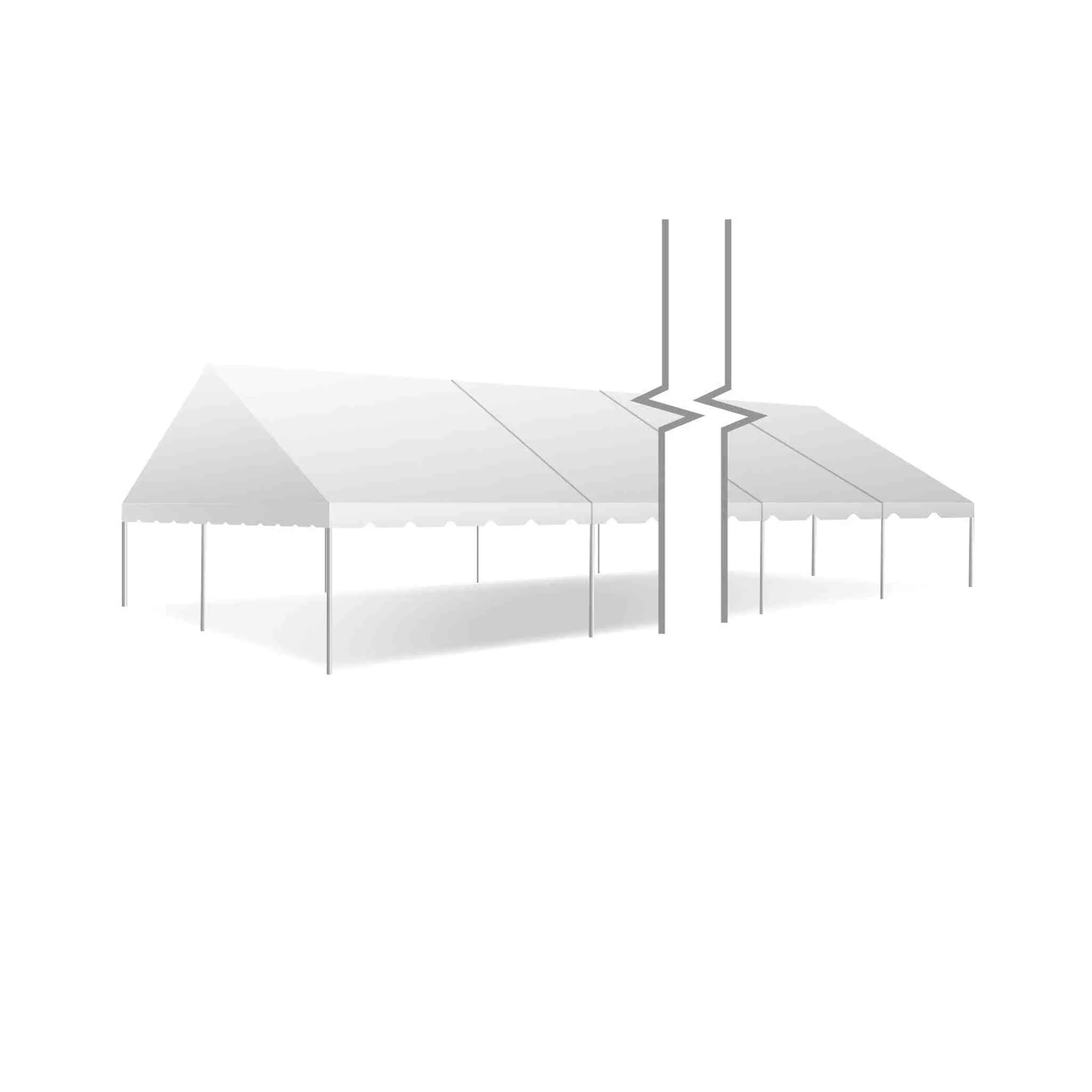 30x135 Classic Gable Frame Tent