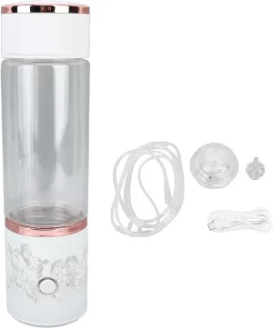5000ppb Hydrogen Water Bottle with Fast Production, Ion Membrane Electrolysis, Suitable for Various Water Qualities, Boost Energy, Improve Health