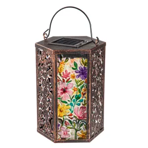 (55566) Wild Flowers Solar Lantern