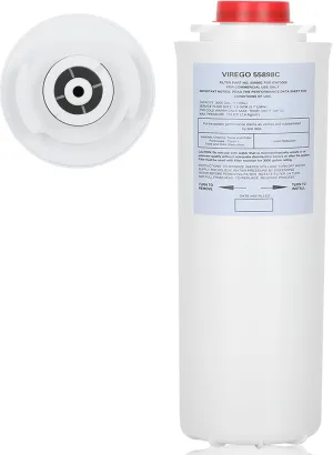 55898C Filter, Replacement for Halsey Taylor 55898C Drinking Fountain Replacement Water Filter By NSF/ANSI 42 Certified, Compatible with Water Sentry 55898C Filling Station, Replace for 51300C No Chip