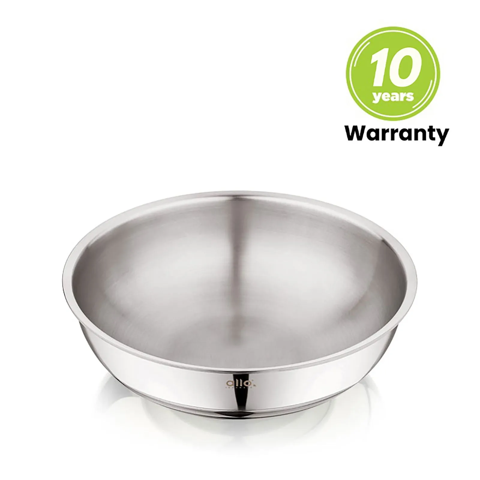 5.5L Allo CookSafe TriPly Tasla | Stainless Steel | Induction Friendly | 30 cm