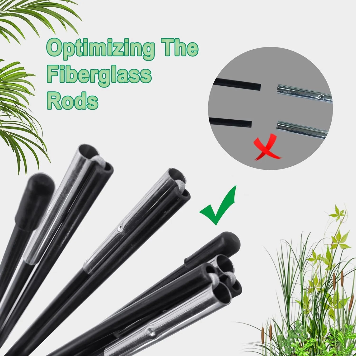 59" x 59" x 60" Large Mesh Plant Cover from Animals - Plant Netting Pest Guard Cover with Stakes for Raised Bed, Plant Tent Cage Protector for Vegetables Fruits Flowers Small Animals 1PCS