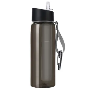 650ml 0.01-Micron Filtered Water Bottle Water Filter Bottle with Filtration for Survival Camping Backpacking Outdoor