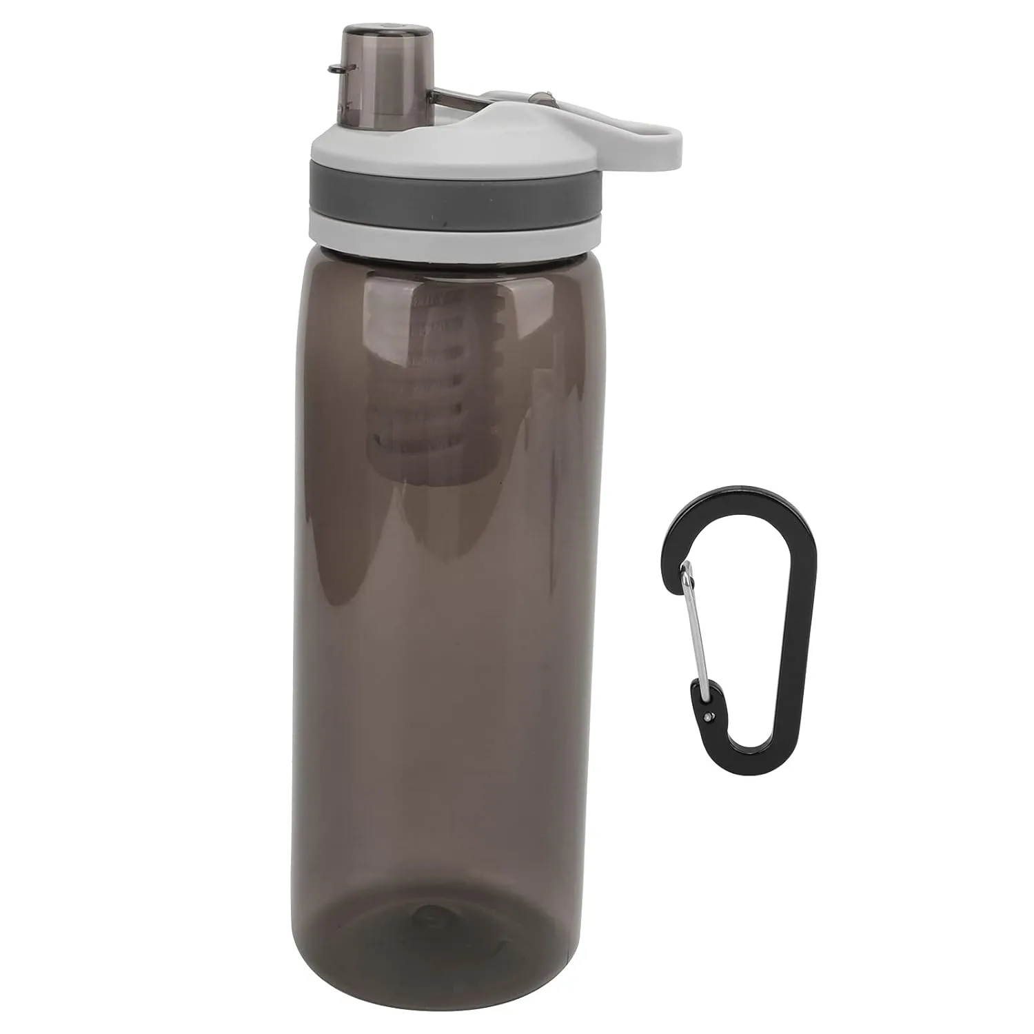 770ml Portable Bottle for Hiking, Camping, and Emergency with Filtration, Yellow (#3)