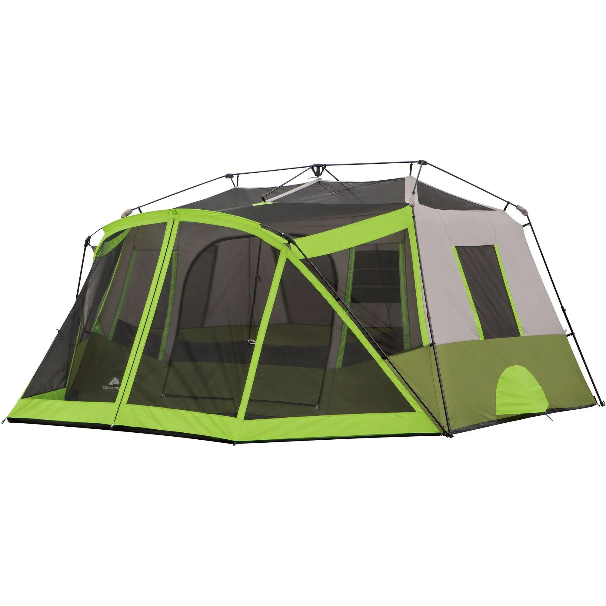 9-Person Instant Cabin Tent with Screen Room – Easy Setup, Perfect for Family Camping!