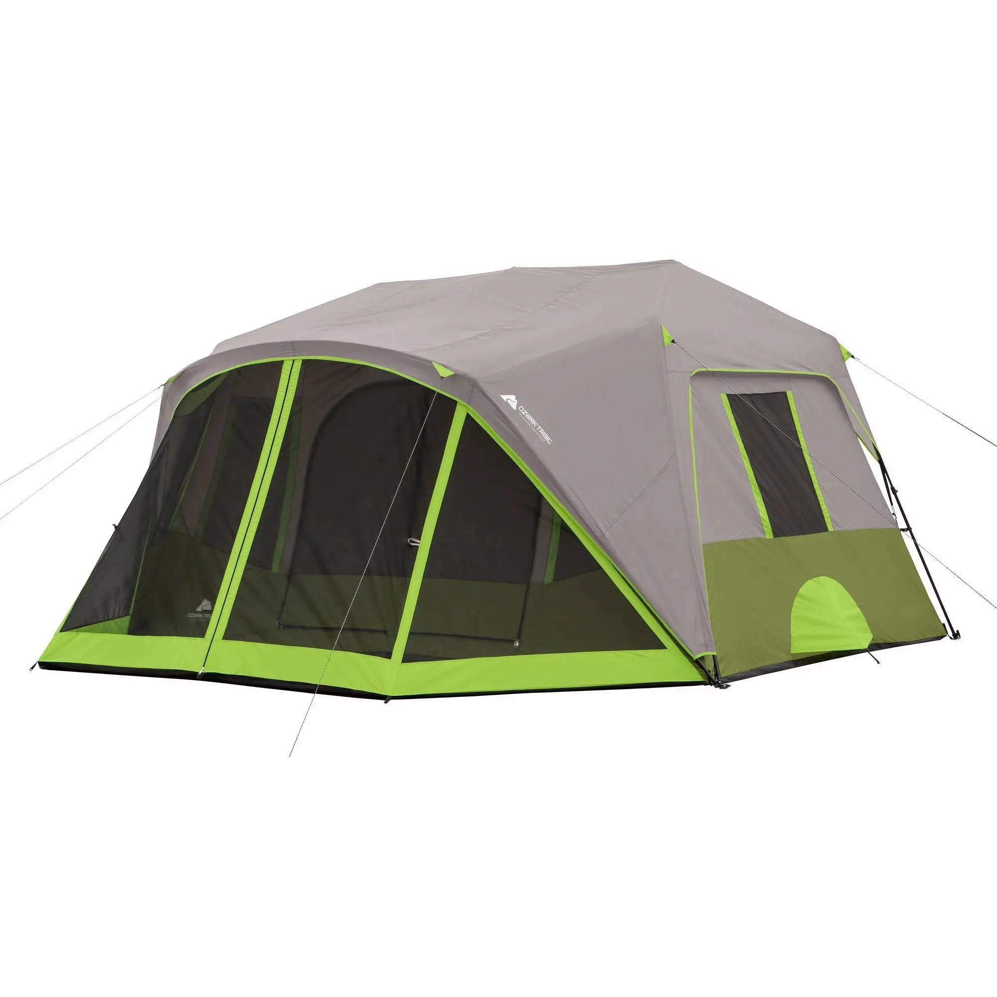 9-Person Instant Cabin Tent with Screen Room – Easy Setup, Perfect for Family Camping!