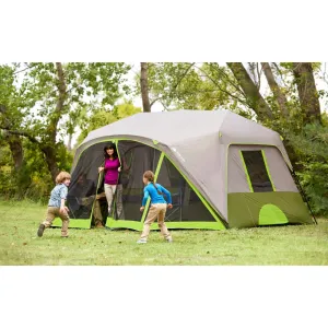 9-Person Instant Cabin Tent with Screen Room – Easy Setup, Perfect for Family Camping!