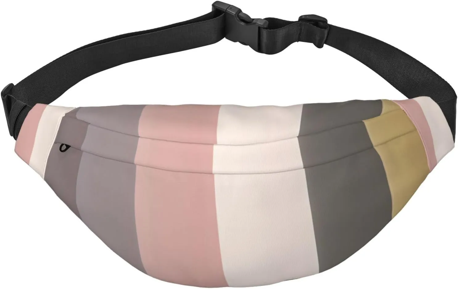 A Warm And Rustic Colour Scheme Men'S And Women'S Waist Pack, Crossbody Bag With Adjustable Belt For Running, Traveling, Sports, Hiking