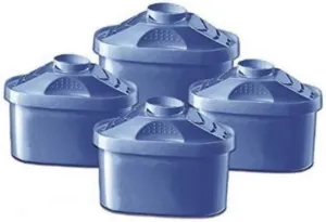 Alkaline Water Pitcher Cartridge Replacement | 150 liters/40 Gallon Capacity | Pure Clean Hydration | 4-Pack