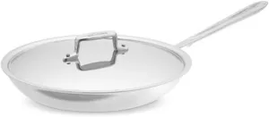 All-Clad d5 Stainless Nonstick Covered 12 Inch Fry Pan