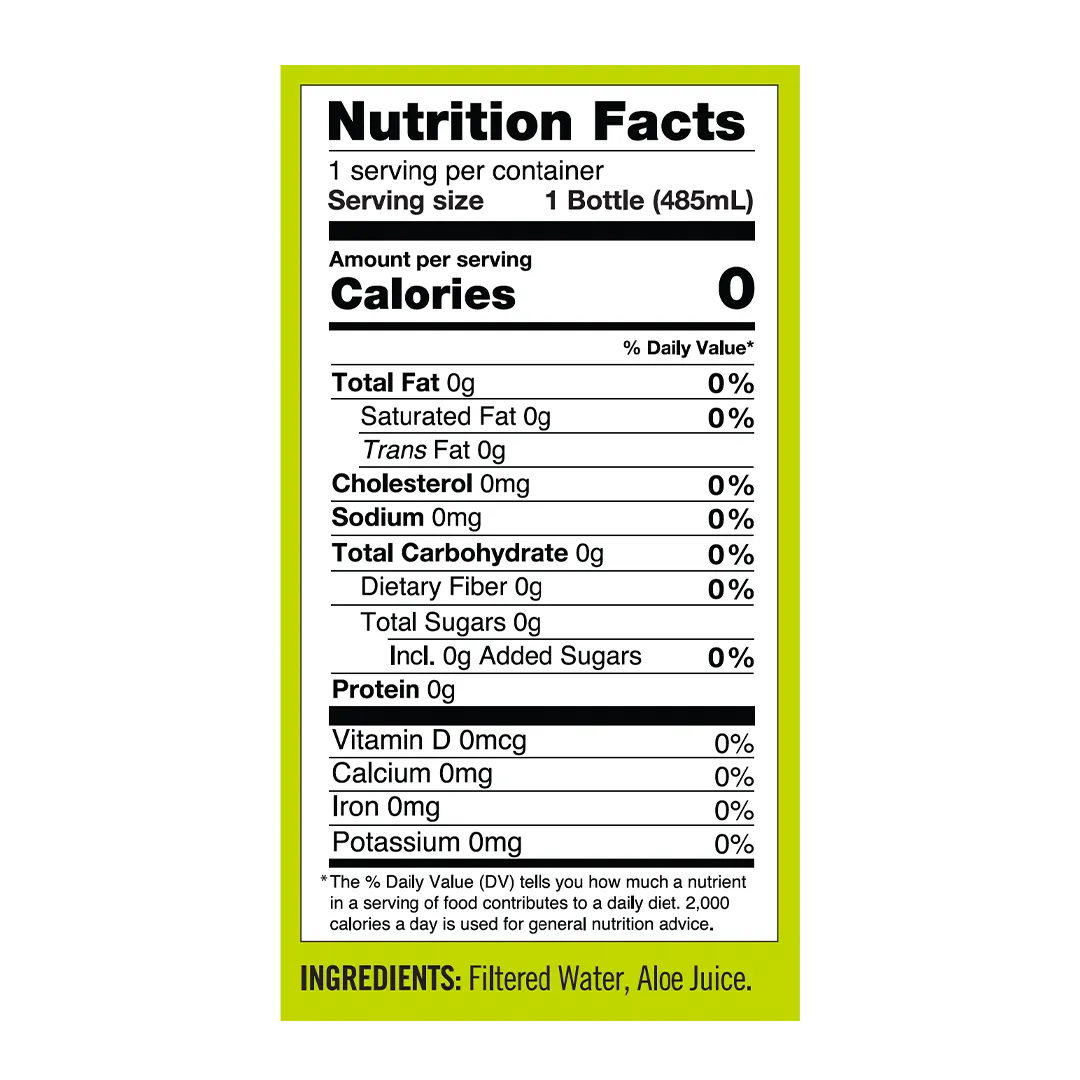 ALOE WATER - 9 Units (Wholesale)