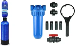 Aquasana EQ-600 Whole House Water Filter System - Carbon & KDF Home Water Filtration - Filters Sediment & 97% Of Chlorine - 600,000 Gl