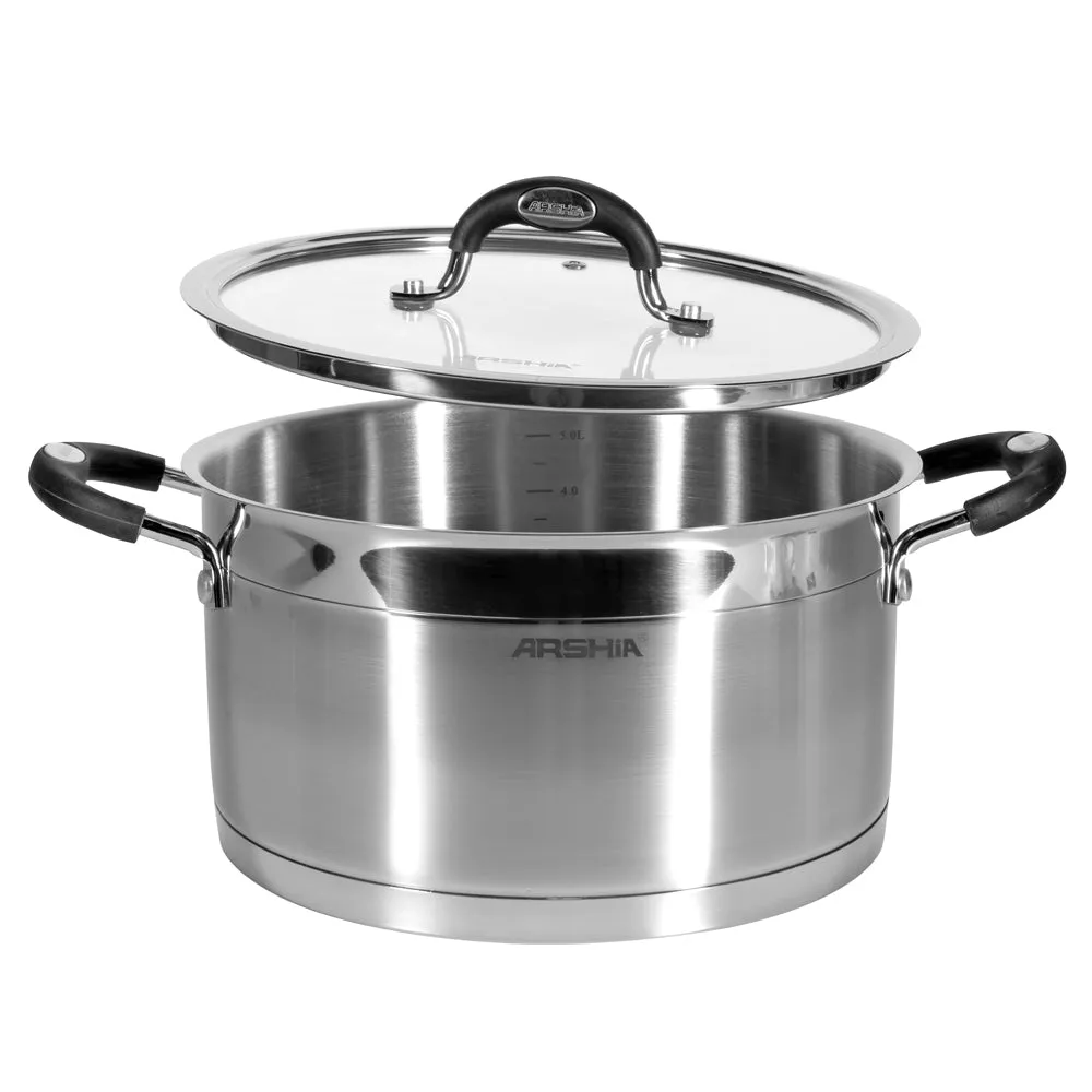 Arshia Stainless Steel Casserole 20CM