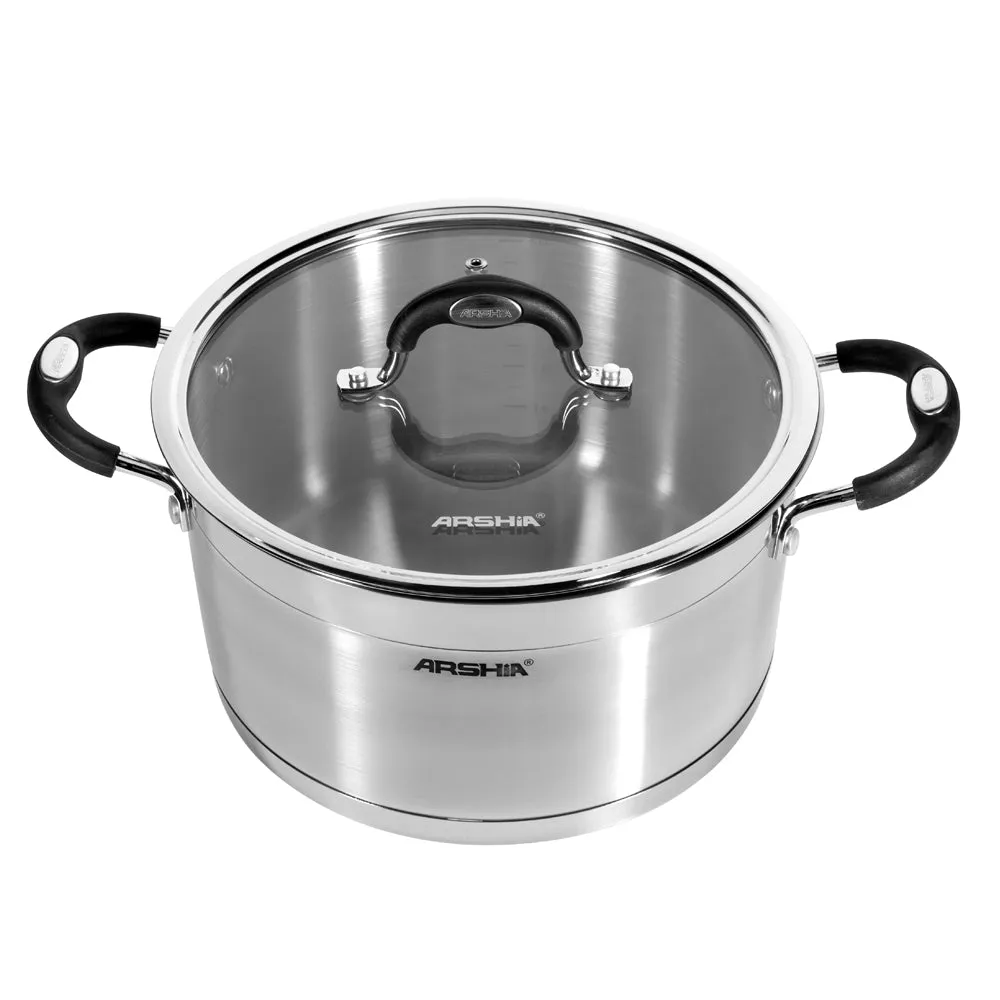 Arshia Stainless Steel Casserole 20CM