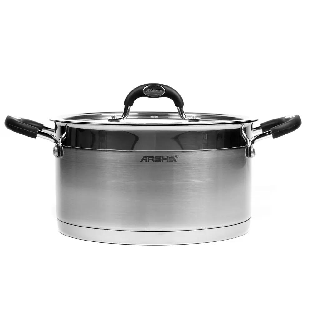 Arshia Stainless Steel Casserole 20CM