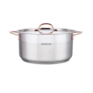 Arshia stainless steel casserole with 2Lid 26cm