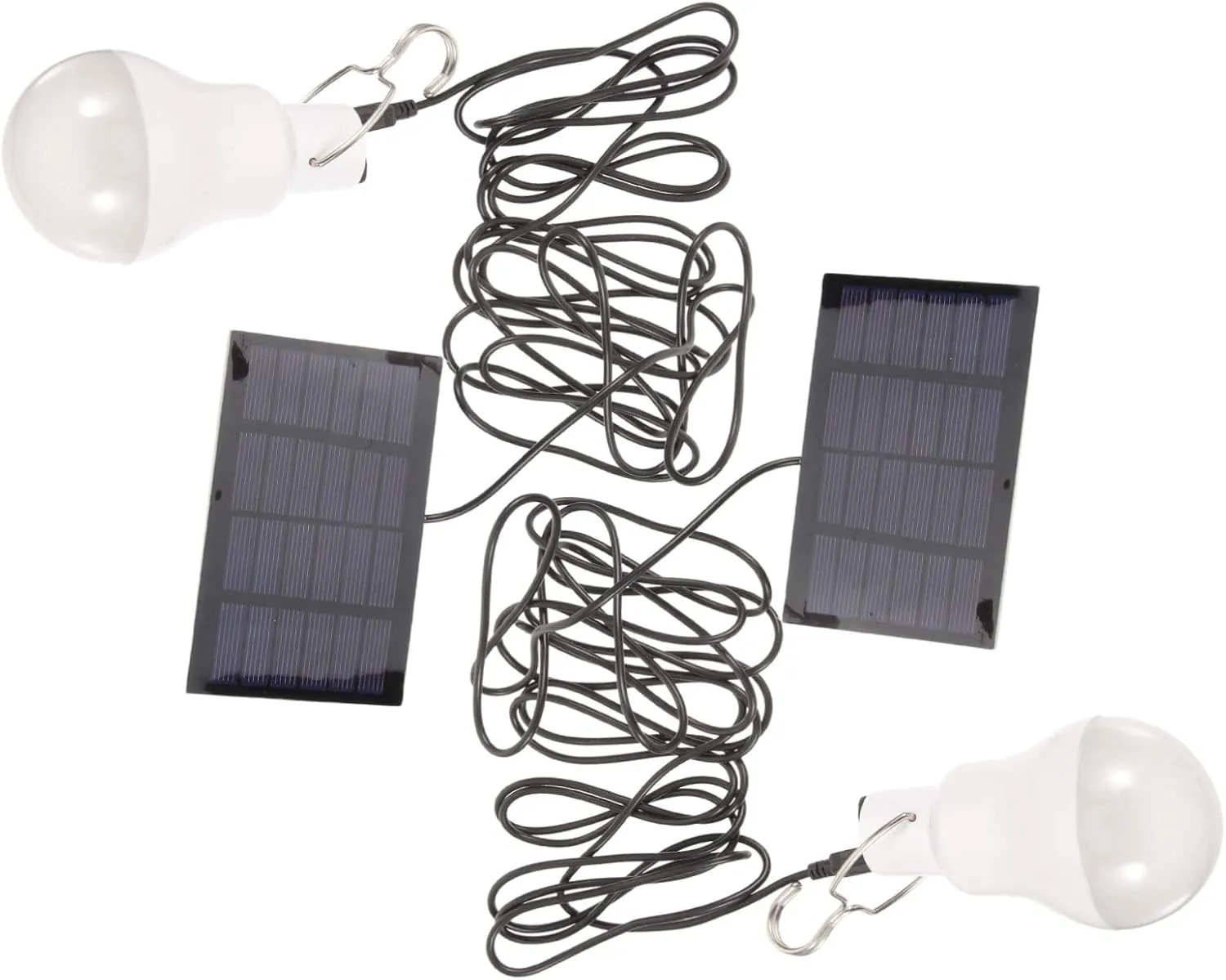 Artibetter 2pcs Solar Indoor Home Camping Light Rechargeable Solar Powered Lantern for Outdoor Use Durable Material for Hiking Tent Patio Garden Lighting