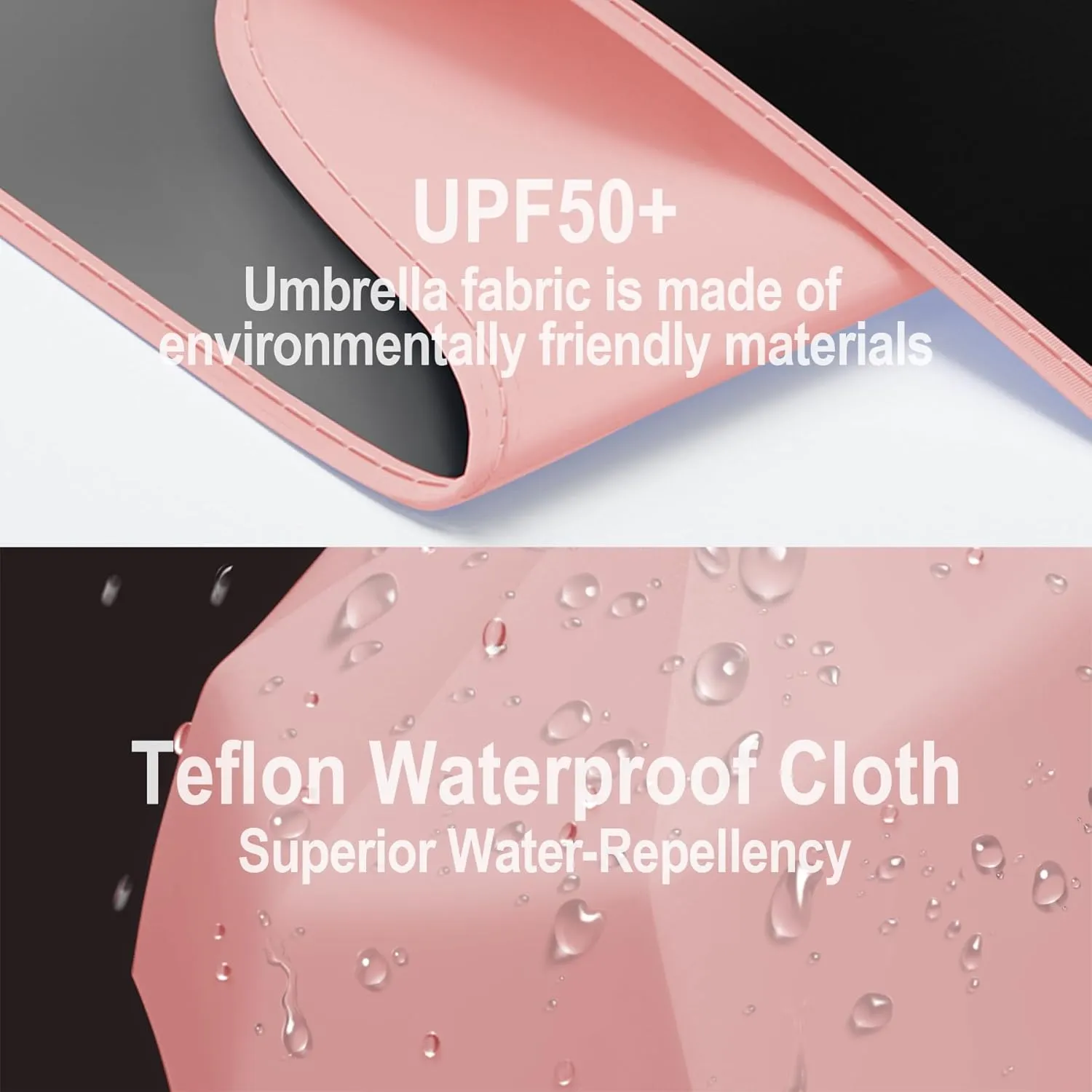 Automatic Mini Travel Windproof Folding Umbrella - UV Protection, Instant Open/Close for Rain/Sun, Small Compact Lightweight Design Fits in Tote Bag/Travel Case/Backpack for Commute,Women&Men