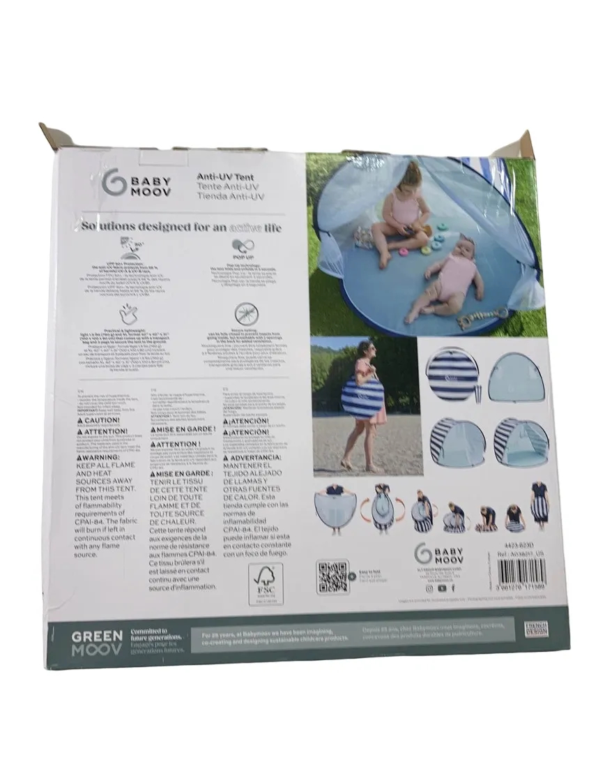 Babymoov Anti-UV Pop Up Outdoor Tent, Marine