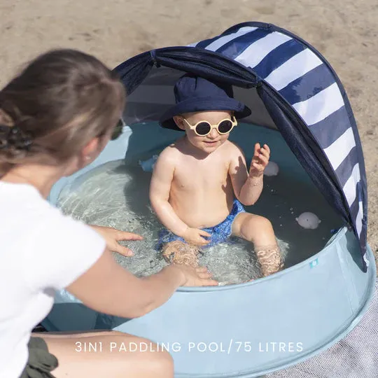 Babymoov Aquani anti UV tent and paddling pool mariniere 0 