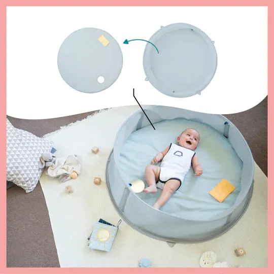 Babymoov Aquani anti UV tent and paddling pool mariniere 0 