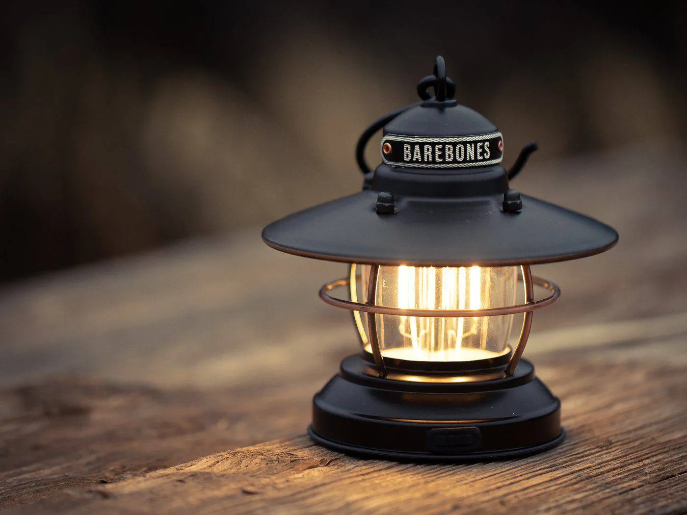Barebones Edison Mini Lantern (Bronze)
