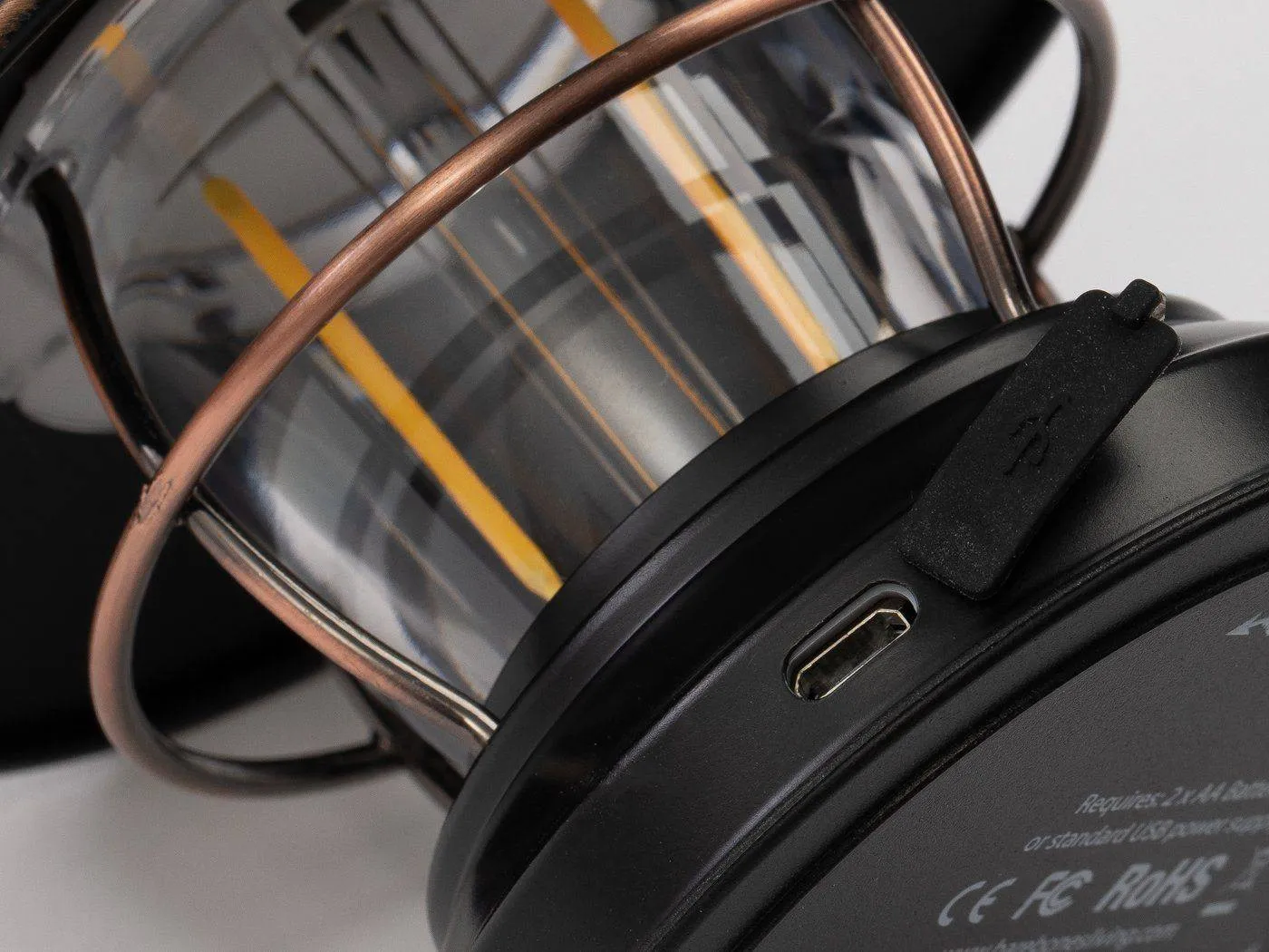 Barebones Edison Mini Lantern (Bronze)