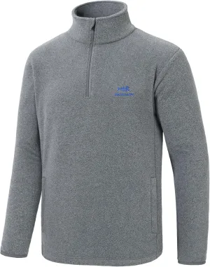 BASSDASH Men's Quarter Zip Jacket Mid Weight Polar Fleece Pullover Outdoor Warm Breathable Long Sleeve Sweatshirt