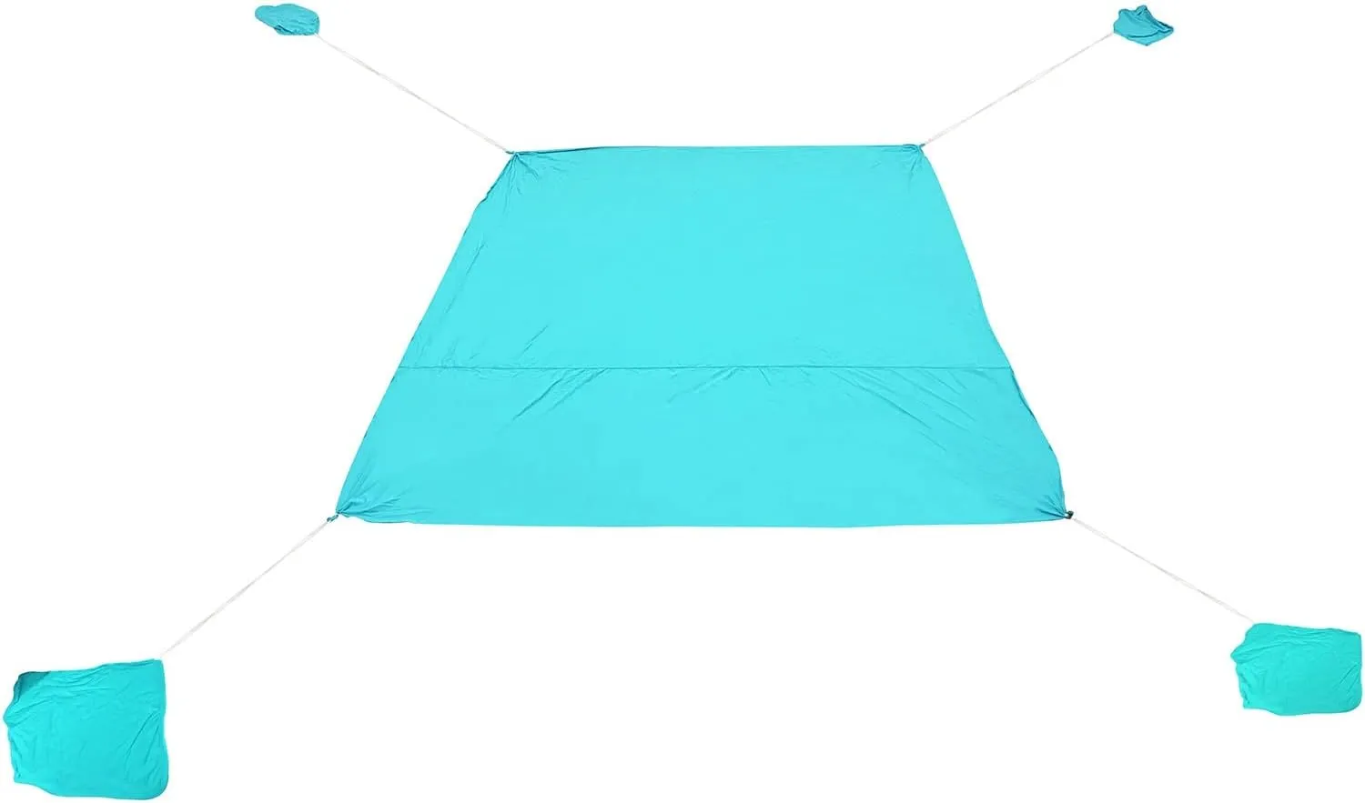 Beach Tent Canopy Pop Up Sun Shade Shelter UV Protection Outdoor Camping Tent for 3-4 People with Carrying Bag, 2 Aluminum Pole, Instant Setup Tent (Color : Green)