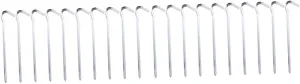 BESPORTBLE 20pcs Heavy Duty Question Mark Shape Tent Pegs for Camping Hiking and Fishing Durable Ground Stakes for Secure Anchoring of Tents Tarps and Garden Plants