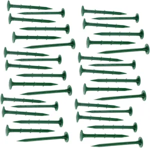 BESPORTBLE Gardening Ground Stake Plastic Ground Nails 150pcs for Fixing Sheets Fabric Pegs