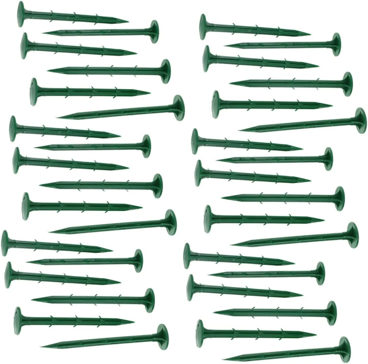 BESPORTBLE Gardening Ground Stake Plastic Ground Nails 150pcs for Fixing Sheets Fabric Pegs