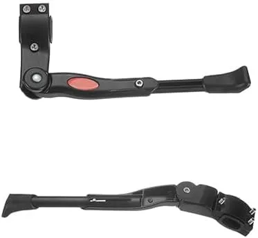 Bike Kickstand for Cinelli XCR 2007, Adjustable Bicycle Kickstand, Suit Mountain Bike, Concealed Spring-Loaded Latch, Aluminum Rear Side Bicycle Stand,A