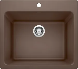 BLANCO Liven Dual Mount Laundry Sink, Café