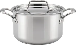 Breville Thermal Pro Clad Stainless Steel 4-Quart Covered Saucepot