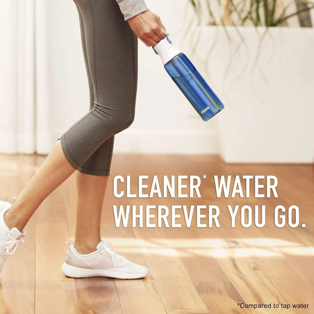Brita Premium Filtering Water Bottle with Filter, BPA-Free, Sapphire, 768 mL, no package